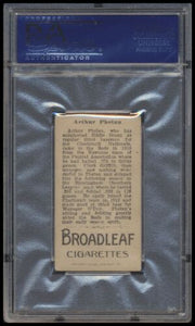 1912 T207 Brown Background Arthur Phelan  Psa 3 Broadleaf Back