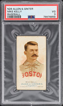 Load image into Gallery viewer, 1888 N28 Allen &amp; Ginter Mike King Kelly Psa 3