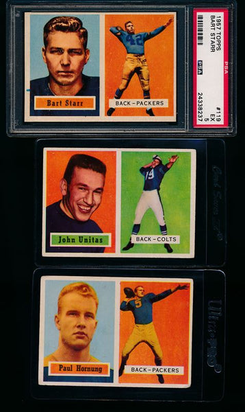 1957 Topps Football Set Break Results