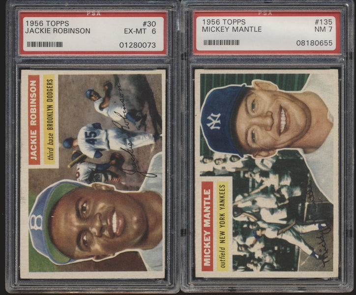 8-21-2022 Broadcast ~ 1956 Topps Graded Set Break