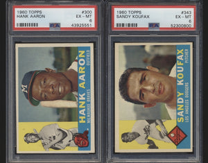 1960 Topps Baseball Complete Set Group Break (Limit 15) + 10 Bonus Spots in the Vintage Mantle Mixer