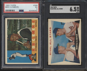 1960 Topps Baseball Complete Set Group Break (Limit 15) + 10 Bonus Spots in the Vintage Mantle Mixer