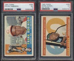 1960 Topps Baseball Complete Set Group Break (Limit 15) + 10 Bonus Spots in the Vintage Mantle Mixer