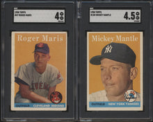 Load image into Gallery viewer, 1958 Topps Baseball Low- to Mid- Grade Complete Set Group Break #13 (LIMIT 15)