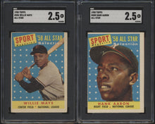 Load image into Gallery viewer, 1958 Topps Baseball Low- to Mid- Grade Complete Set Group Break #13 (LIMIT 15)