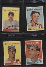 Load image into Gallery viewer, 1958 Topps Baseball Low- to Mid- Grade Complete Set Group Break #13 (LIMIT 15)