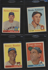 1958 Topps Baseball Low- to Mid- Grade Complete Set Group Break #13 (LIMIT 15)