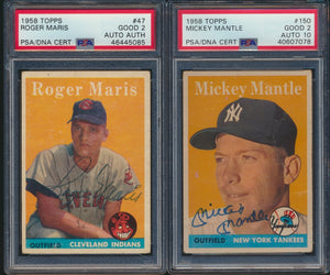 1958 Topps Baseball Mostly Autographed Set Break #15 (Pre-Sell)