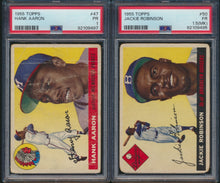 Load image into Gallery viewer, 1955 Topps Baseball Low-Grade Set Break #17 (With 40 BONUS &#39;54 Spots) ~ Limit REMOVED