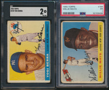 Load image into Gallery viewer, 1955 Topps Baseball Low-Grade Set Break #17 (With 40 BONUS &#39;54 Spots) ~ Limit REMOVED