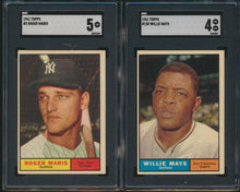 Load image into Gallery viewer, 1961 Topps Baseball Mid to High-Grade Complete Set Group Break #12 (limit removed)