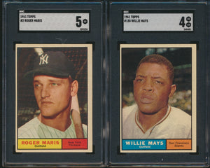 1961 Topps Baseball Mid to High-Grade Complete Set Group Break #12 (limit removed)