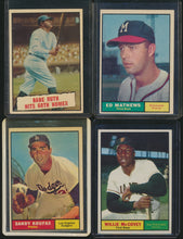 Load image into Gallery viewer, 1961 Topps Baseball Mid to High-Grade Complete Set Group Break #12 (limit removed)