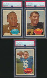 1960 Topps Football Low to Mid-Grade Complete Set Group Break #3 (LIMIT 10)