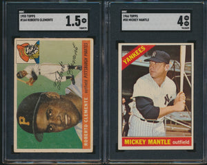 Clearout Mixer (60 spots, Limit 5) ~ '55 Clemente RC + 10 BONUS 1949 Bowman Spots