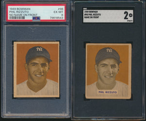 1949 Bowman Low- to Mid-Grade Baseball Complete Set Group Break #2 (Limit removed)