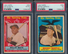 Load image into Gallery viewer, 1959 Topps Baseball Low to Mid-Grade Complete Set Group Break #18 (Limit removed) with 20 &#39;58 MLB Auto Bonus Spots
