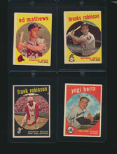 Load image into Gallery viewer, 1959 Topps Baseball Low to Mid-Grade Complete Set Group Break #18 (Limit removed) with 20 &#39;58 MLB Auto Bonus Spots