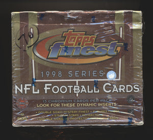 1998 Topps Finest Football Series 2 HTA Box Break