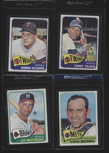 1965 Topps Baseball Mid- to High-Grade Complete Set Group Break #14 (Limit removed)
