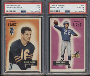 1955 Bowman Football Complete Set Group Break #2 (Limit removed)