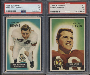 1955 Bowman Football Complete Set Group Break #2 (Limit removed)