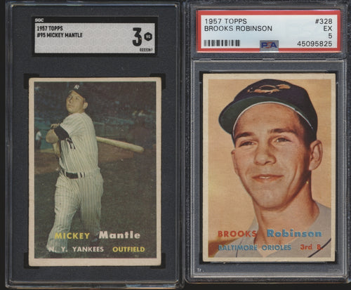 1957 Topps Baseball Complete Mid-Grade Set Group Break #13 (LIMIT 15)