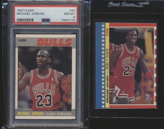 1987 Fleer Basketball Group Set Break #2 (Limit 10) + BONUS '87 Pack Break & 10 1951 Bowman Spots