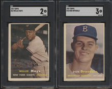 Load image into Gallery viewer, 1957 Topps Baseball Complete Set Group Break #14 Low to Mid-Grade (LIMIT removed)