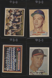 1957 Topps Baseball Complete Set Group Break #14 Low to Mid-Grade (LIMIT removed)