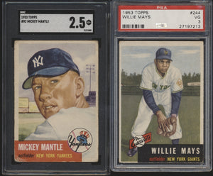 1953 Topps Low- to Mid-Grade Baseball Complete Set Group Break #7 (Limit raised to 4)