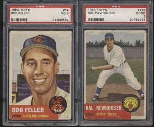 1953 Topps Low- to Mid-Grade Baseball Complete Set Group Break #7 (Limit raised to 4)