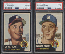 Load image into Gallery viewer, 1953 Topps Low- to Mid-Grade Baseball Complete Set Group Break #7 (Limit raised to 4)