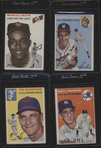 1954 Topps Baseball Low- to Mid-Grade Complete Set Group Break #11 (Limit 5)