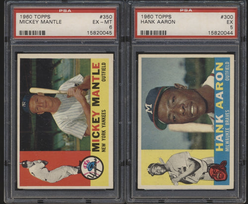 1960 Topps Baseball Low- to Mid-Grade Complete Set Group Break #19 (LIMIT 20)