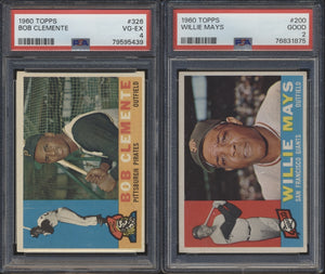 1960 Topps Baseball Low- to Mid-Grade Complete Set Group Break #19 (LIMIT 20)