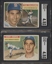 Load image into Gallery viewer, Burl&#39;s Classic Cardboard ~ 1956 Topps Baseball Set Break Repack