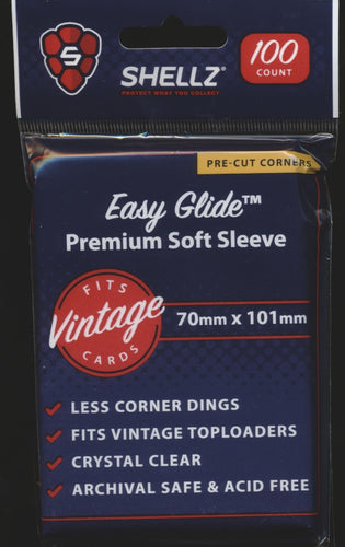 Shellz Easy Glide Soft Sleeves Vintage (1952-1956)- 100 count