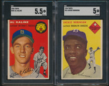 Load image into Gallery viewer, 1954 Topps &amp; Bowman Baseball Mid-Grade Mega Set Break (Limit removed)