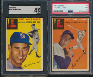 1954 Topps & Bowman Baseball Mid-Grade Mega Set Break (Limit removed)