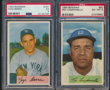 Load image into Gallery viewer, 1954 Topps &amp; Bowman Baseball Mid-Grade Mega Set Break (Limit removed)