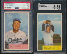 Load image into Gallery viewer, 1954 Topps &amp; Bowman Baseball Mid-Grade Mega Set Break (Limit removed)