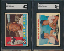 Load image into Gallery viewer, 1960 Topps Baseball Low to Mid-Grade Complete Set Group Break