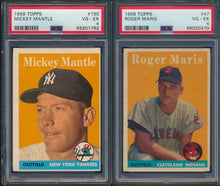 Load image into Gallery viewer, 1958 Topps Baseball Low- to Mid- Grade Complete Set Group Break #16 (LIMIT 10)