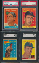 Load image into Gallery viewer, 1958 Topps Baseball Low- to Mid- Grade Complete Set Group Break #16 (LIMIT 10)