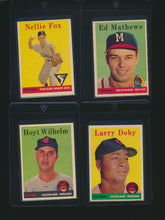 Load image into Gallery viewer, 1958 Topps Baseball Low- to Mid- Grade Complete Set Group Break #16 (LIMIT 10)