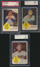 Load image into Gallery viewer, 1963 Fleer Complete Graded Set Group Break #5 (Limit 5) All Cards Graded