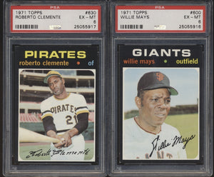 1971 Topps Baseball Complete Set Group Break #4 (with 8 BONUS spots in the Pre-WWII Mixer)