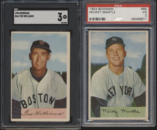 1954 Bowman Complete Low- to Mid-Grade Set Break #8 (limit 5)