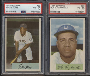 1954 Bowman Complete Low- to Mid-Grade Set Break #8 (limit 5)